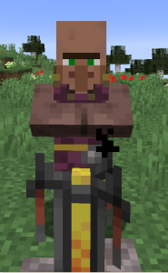 Священник в MineCraft